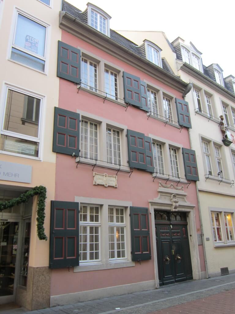 Beethoven's Birthplace, Bonn, Germany. RL Fifield 2012.