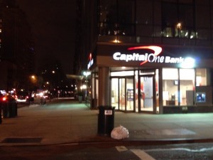 Yet another freakin' bank. A pestilence of banks invades the Upper East Side. RL Fifield photo 2012.