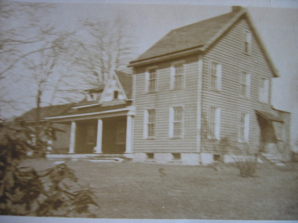 Evans Family House, Webster, outside of Havre de Grace MD. c. 1920.