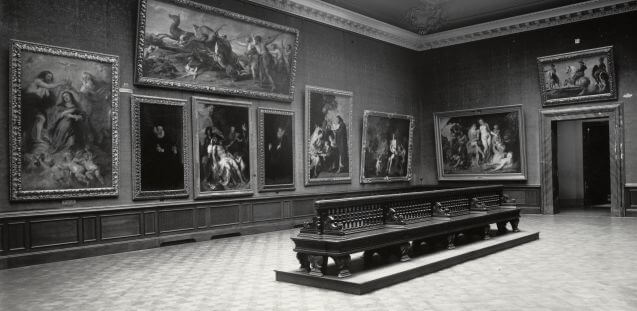 View of now destroyed Rubens paintings. The Lost Museum. Photo: The Bode Museum.