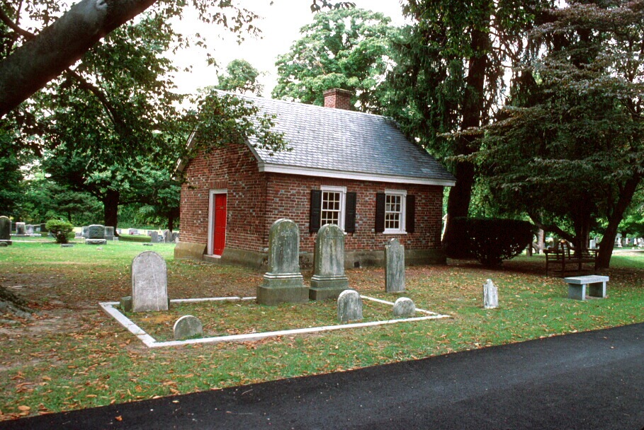 Vestry House, Old Spesutia St. George's Episcopal Church. The Vestry House dates to 1766. The current church dates to 1850, but the congregation was the oldest in Maryland, founded in 1671. It ended worship services in 2012 due to low attendance. Photo: Maryland Historical Trust.